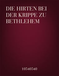 Die Hirten bei der Krippe zu Bethlehem Instrumental Parts Instrumental Parts cover